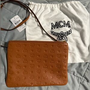 MCM Arena Crossbody Pouch